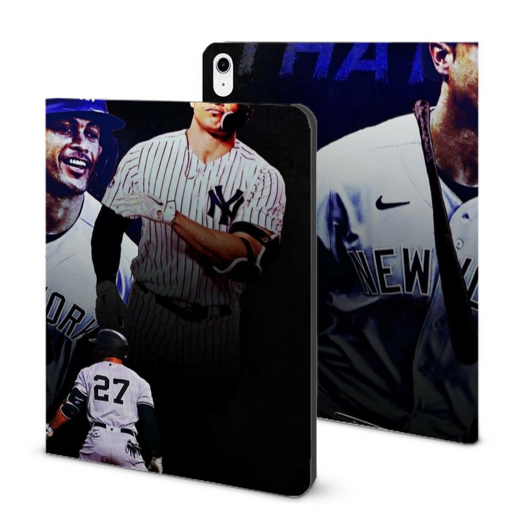 Giancarlo Stanton 36 IPad Case Without Pencil Slot – Book-Style Cover With PU Leather & TPU – Slim, Durable, Scratch-Resistant, Full Protection & Easy Access